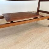 Scandinavian teak coffee table, 1960