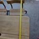 Vintage 2-seater school desk for children
