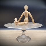 Chopped transparent pie dish