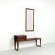 Kai Kristiansen bench and mirror rosewood Aksel Kjersgaard Denmark 1960