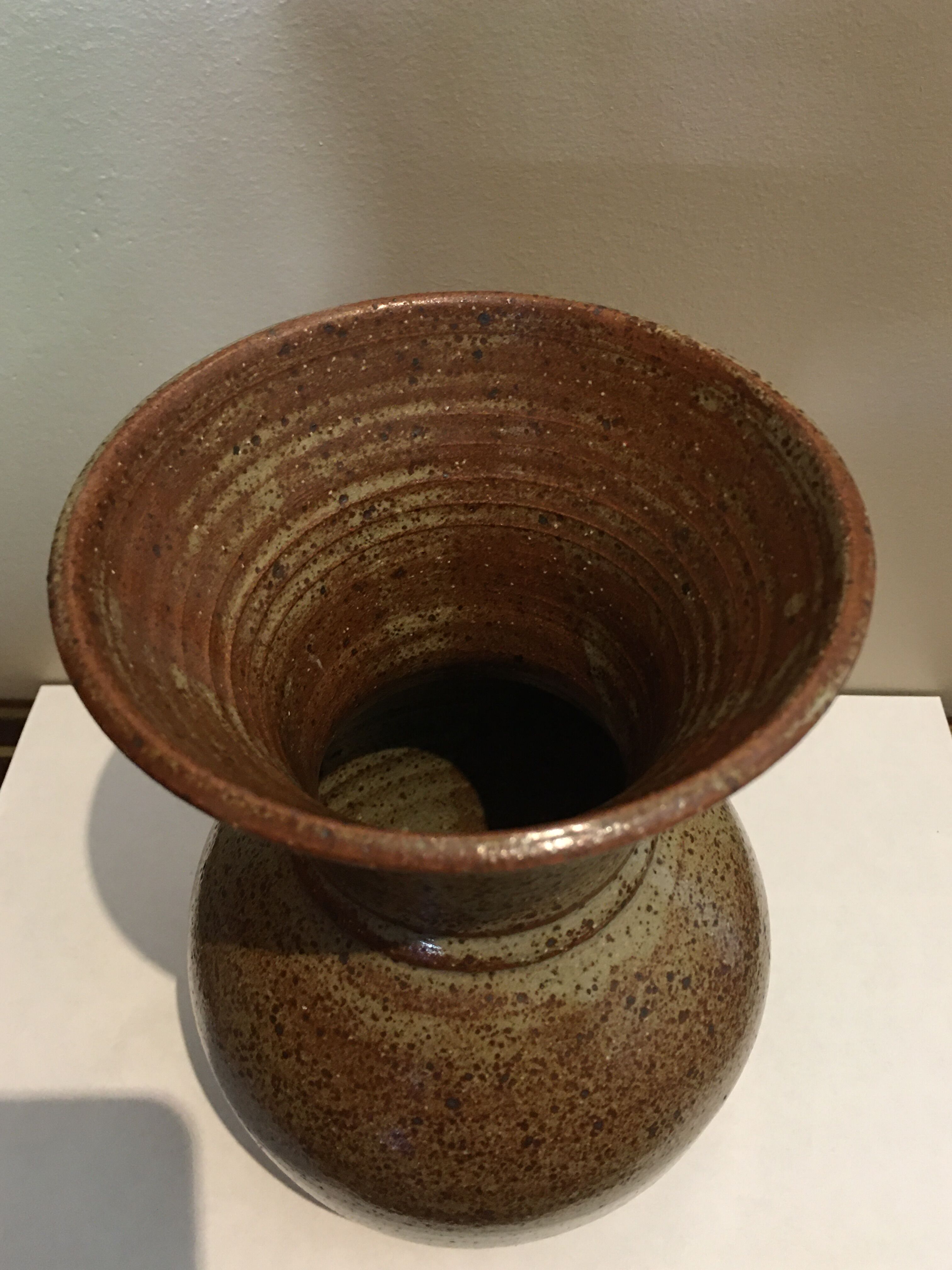 Vintage sandstone vase