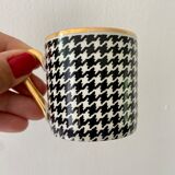 Set of 4 vintage cups Pralognan de Salins