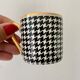 Set of 4 vintage cups Pralognan de Salins