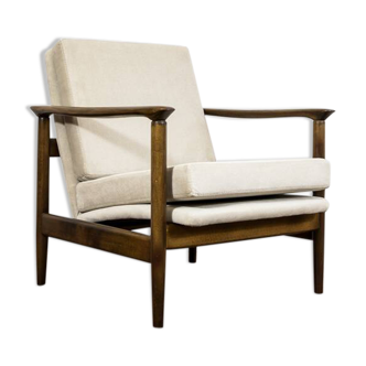 Vintage Armchair "Gfm 142" Designed By Edmund Homa, Gfm, Poland, 1960’s