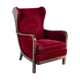 A rare high-backed lounge chair by Knoll, Art Deco.