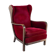 A rare high-backed lounge chair by Knoll, Art Deco.