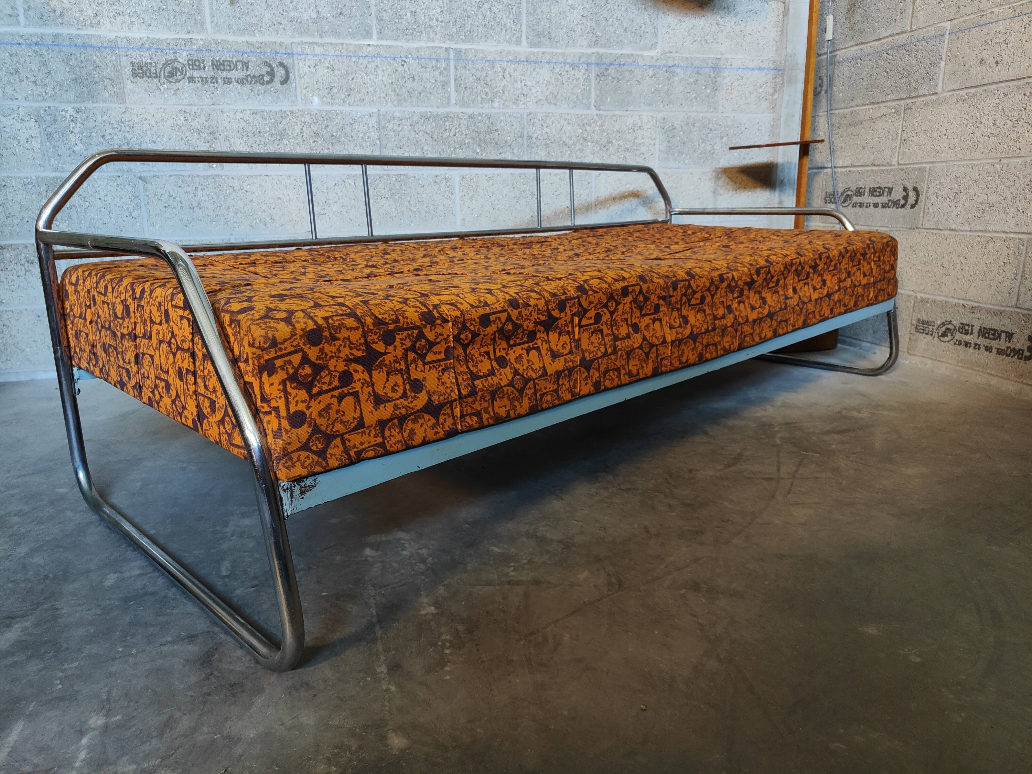 Bauhaus chrome bench 1930