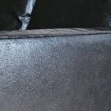 Canapé en cuir noir Ligne Roset