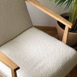 Fauteuil vintage des années 50, ex-Yougoslavie