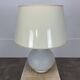 Lampe en verre opalin par Verre Lumière, années 70