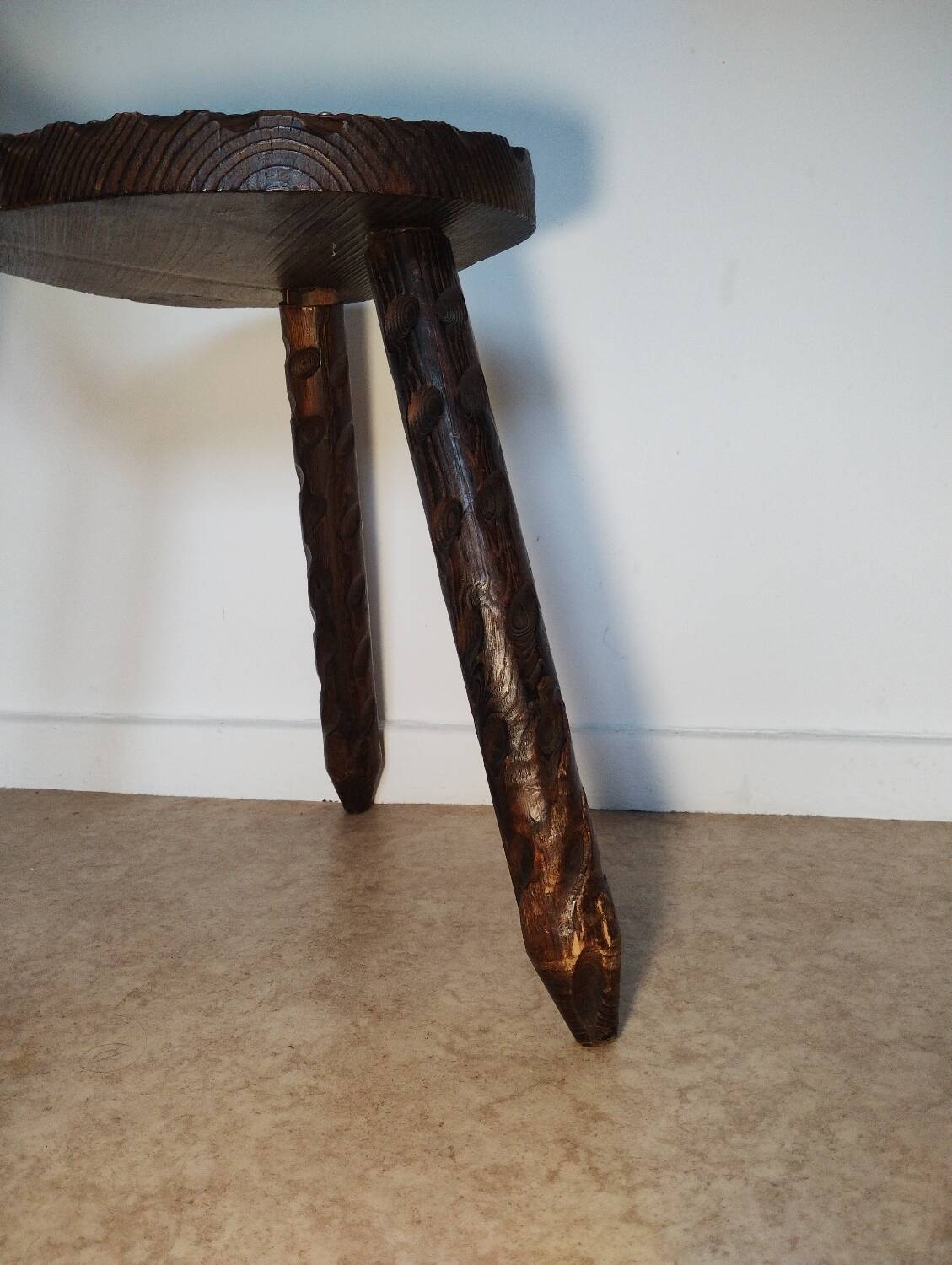 Brutalist Spanish Chair