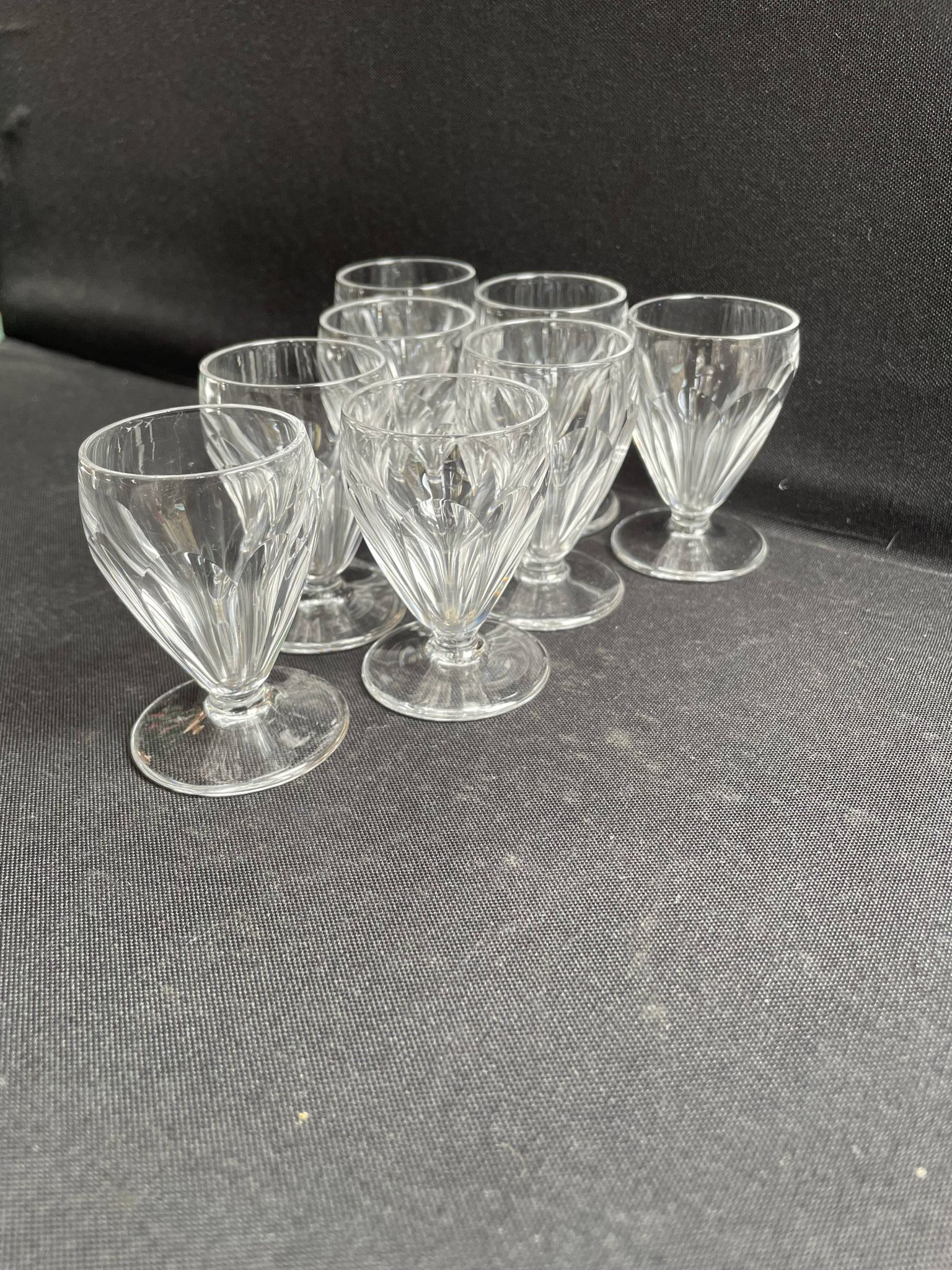 8 verres à liqueur Saint Louis Béarn