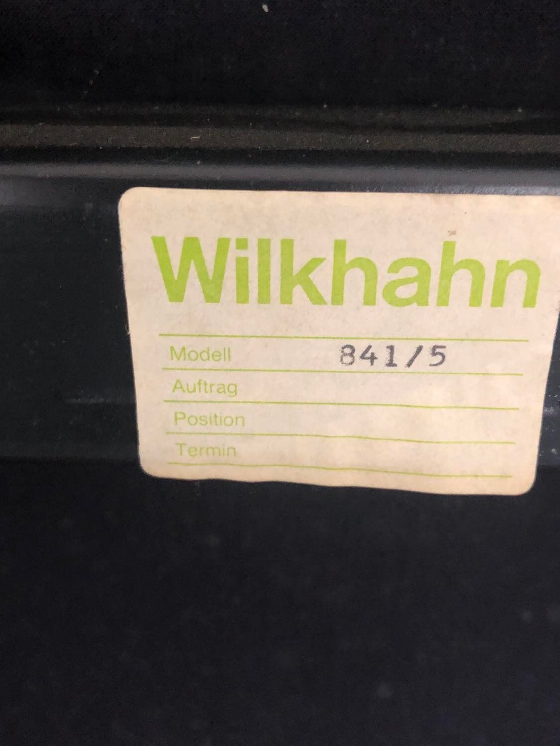 Set sofa two places and two armchairs Whilkhahn model 842/5 and 841/5 80s