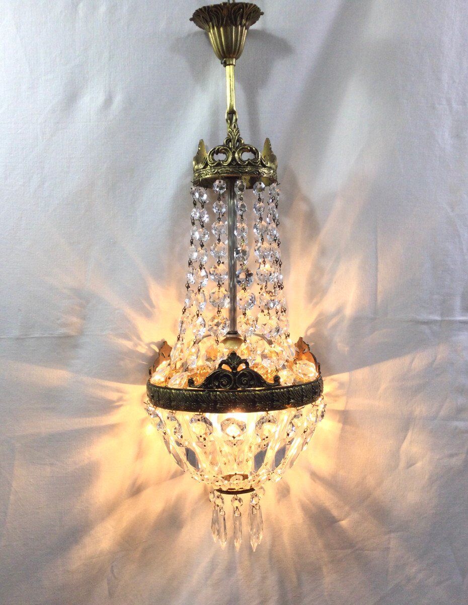 Hot air balloon chandelier with 1 Light