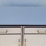 White formica furniture