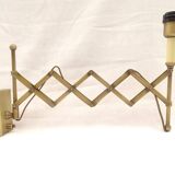 Brass Scissor Wall Lamp