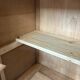 Petite commode rose rénovée