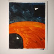 Peinture abstraite signée