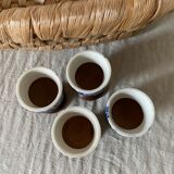 Wooden and porcelain shells