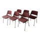 Gispen 2215 dining chairs André Cordemeyer set of six