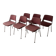 Gispen 2215 dining chairs André Cordemeyer set of six