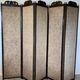 Large antique screen (late 19th/early 20th century). 5 panels.