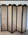 Large antique screen (late 19th/early 20th century). 5 panels.
