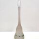 Handmade Scavo Glass Bottle / Vase by Luigi Mellara, Italy