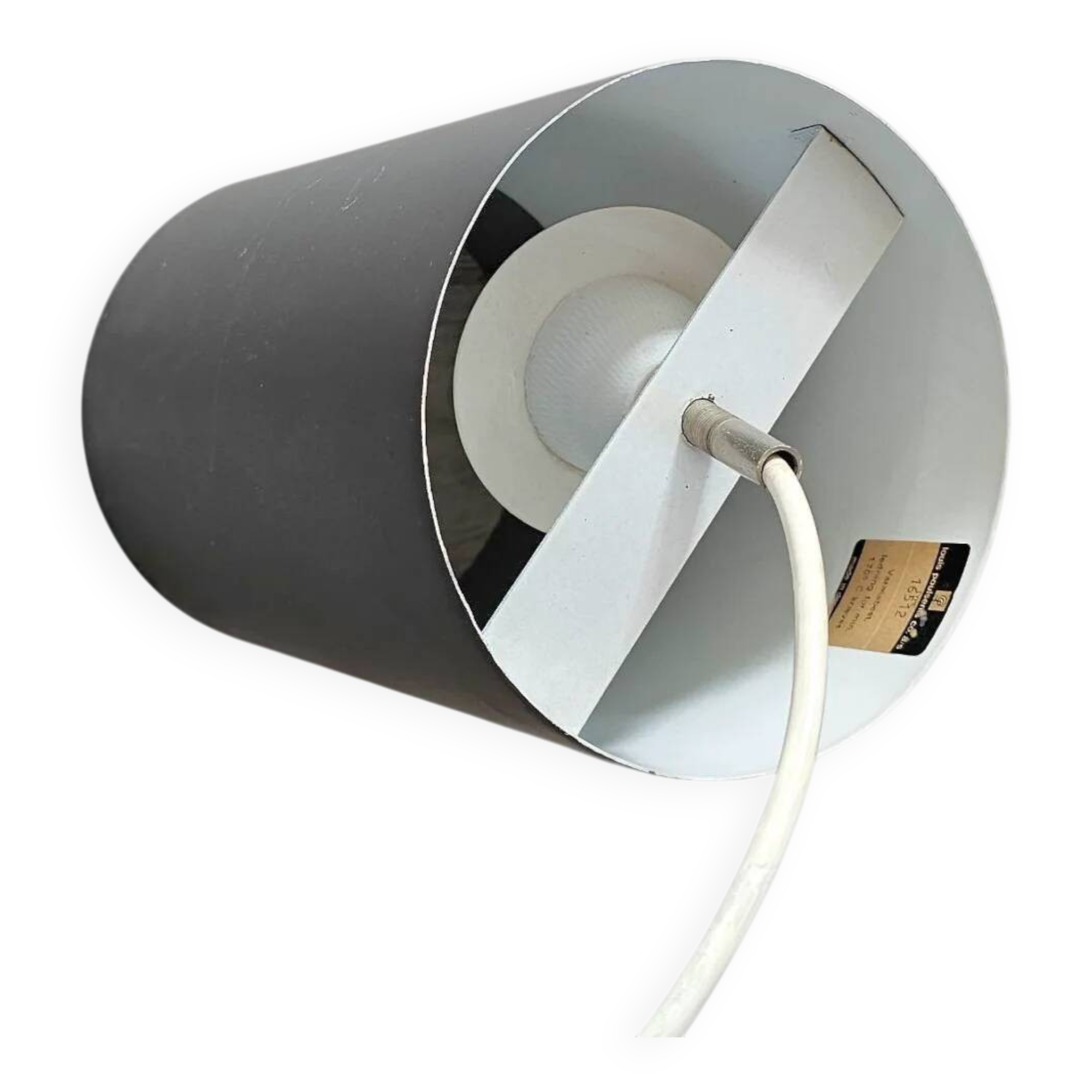 2 x Louis Poulsen cylinder pendant lamp / Eila & John Meiling / 1967