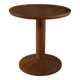 Scandinavian teak pedestal table, 1970s