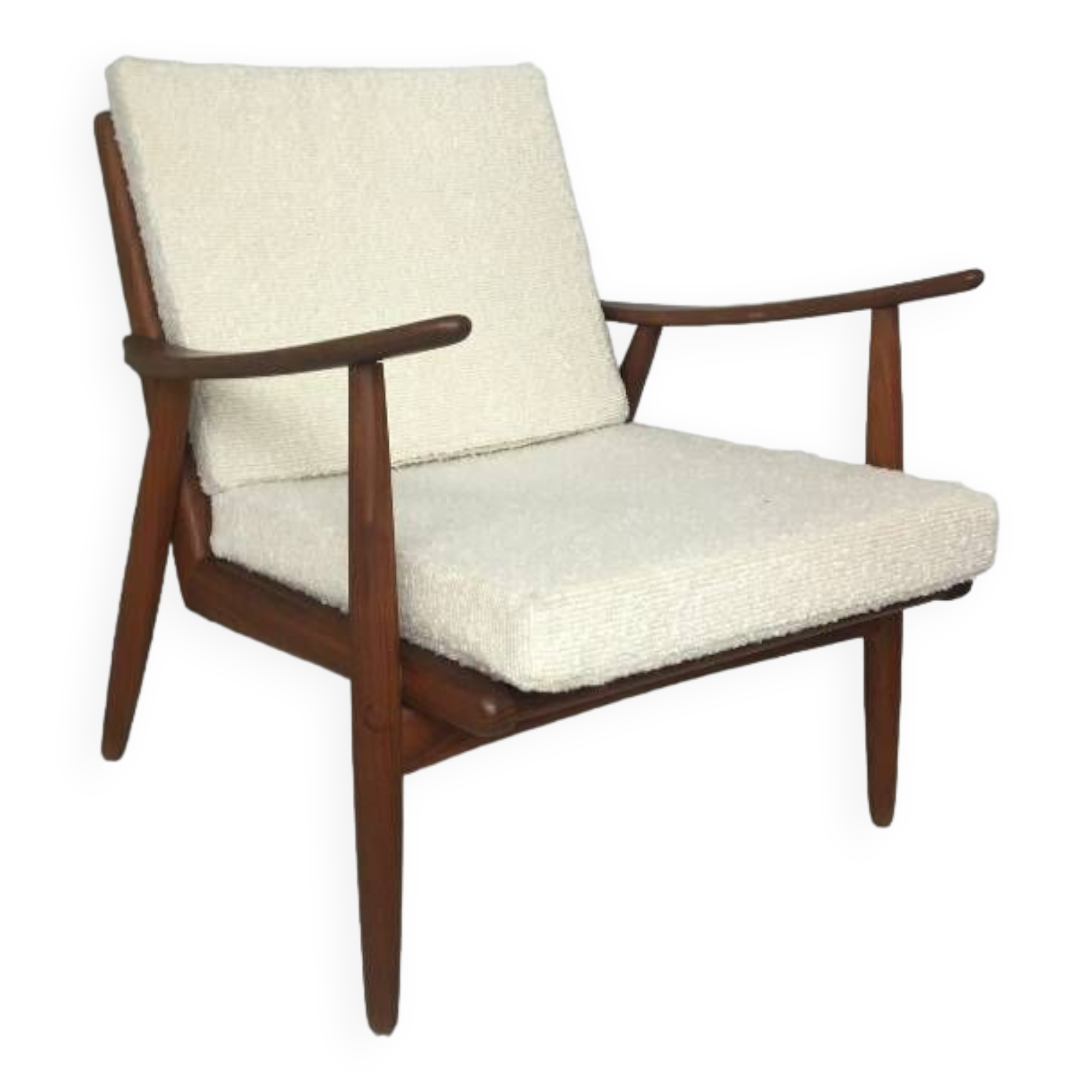 Scandinavian teak armchair