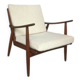 Scandinavian teak armchair