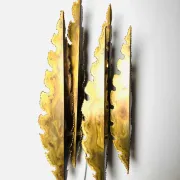 Brutalist Wall Light By Svend Aage Holm-Sørensen For Holm-Sørensen & Co, Denmark, 1960S