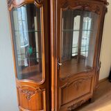 Louis XV style dresser display cabinet