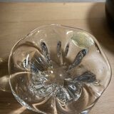 Val Saint Lambert crystal ashtray empty pocket