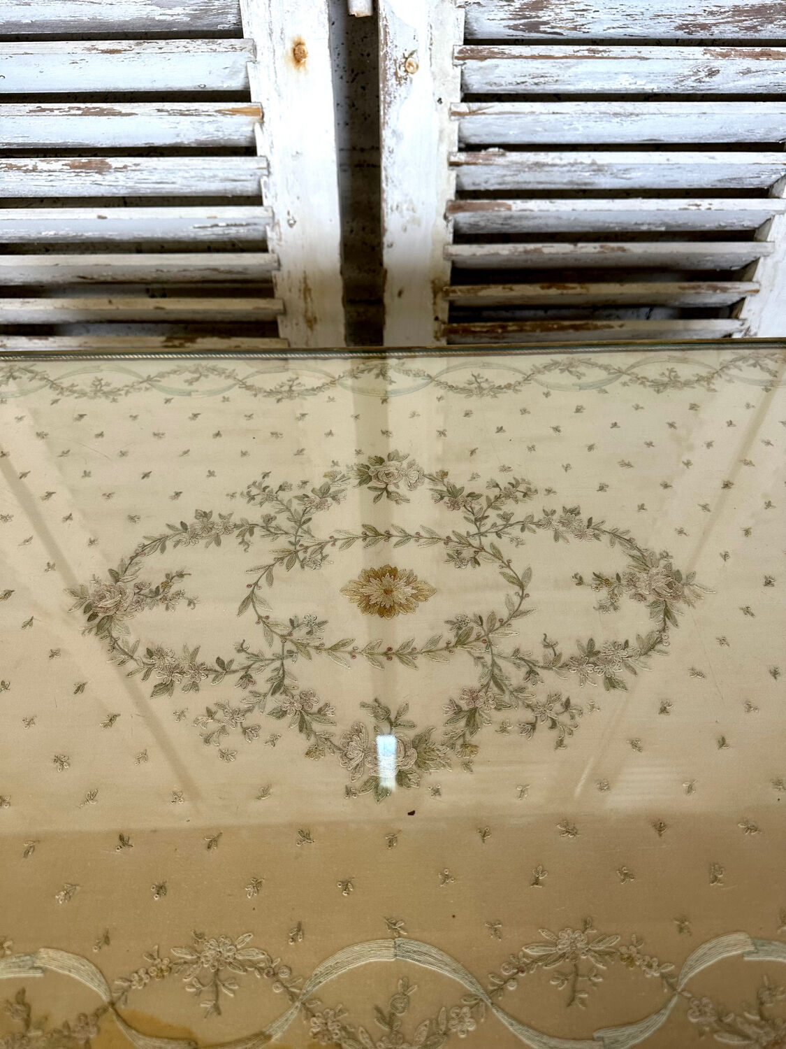 Golden Louis XVI style table