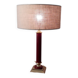 Lampe colonne De Schuyneter en laiton 1970