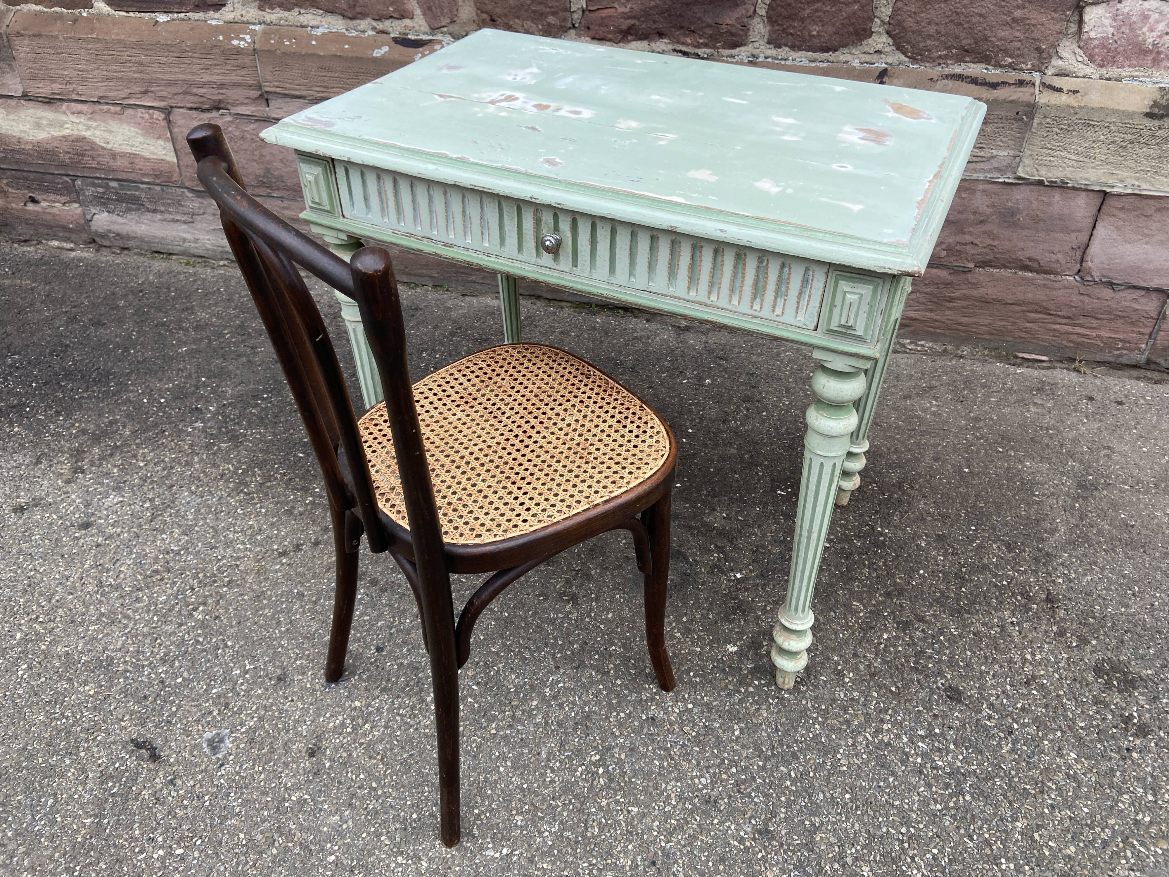 Antique office Louis XVI style Painted 1920