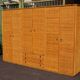Large rattan and bamboo wardrobe by Dal Vera Italy