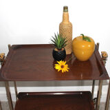 Vintage textable folding table-dessert