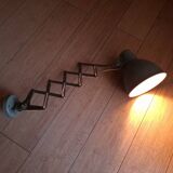 1950s extendable wall lamp