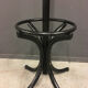 Black coat rack
