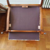 Four 1950s armchairs - wooden armrests