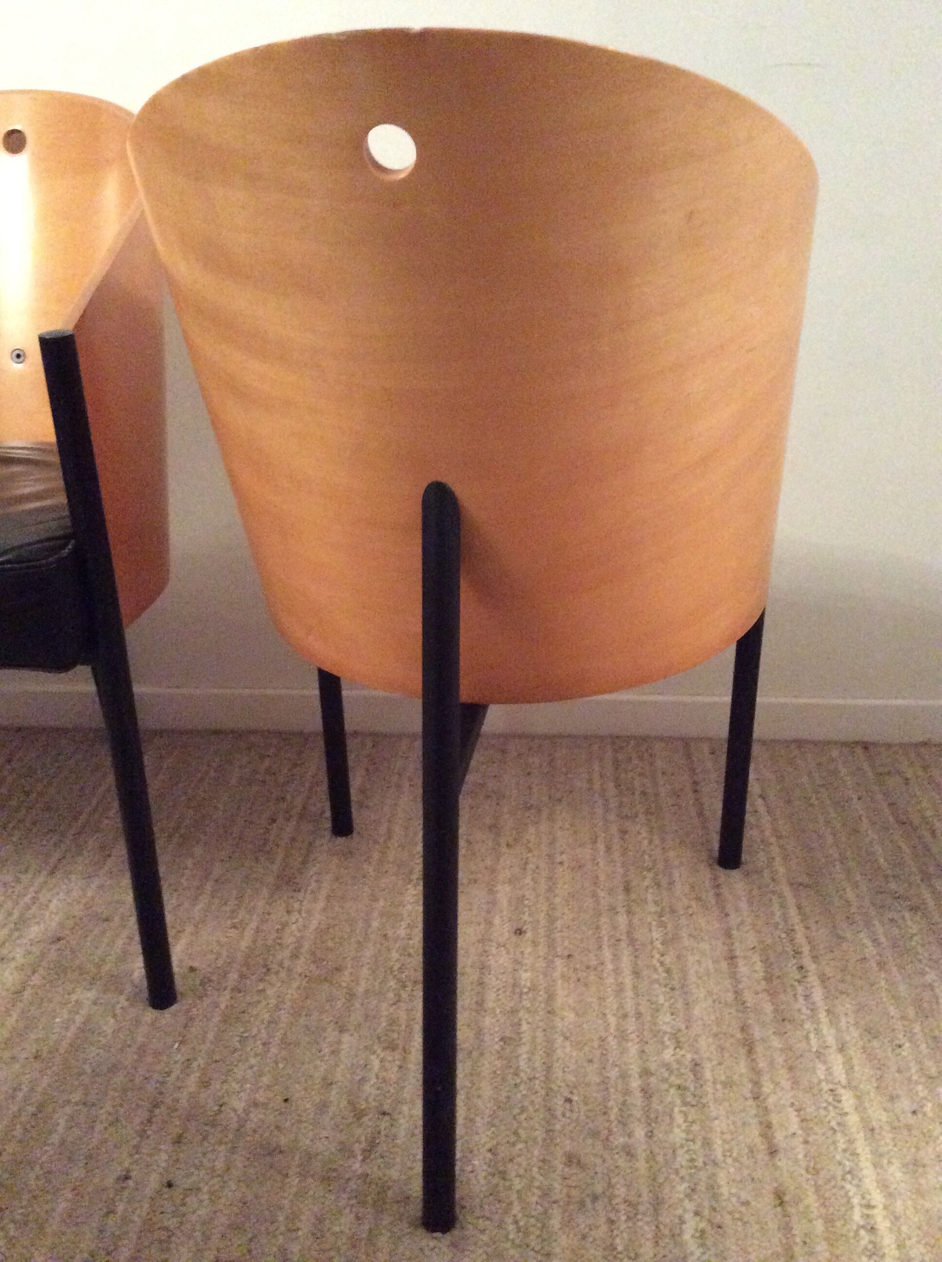 Série de 6 chaises Costes par Philippe Starck
