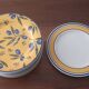Flat plates hostess line faience Palluy