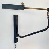 Wall lamp with arms and counterweight 1950