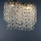 Vistosi Giogali ceiling lamps, vintage design by Angelo Mangiarotti, 1960s.