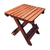 Children's folding wooden stool