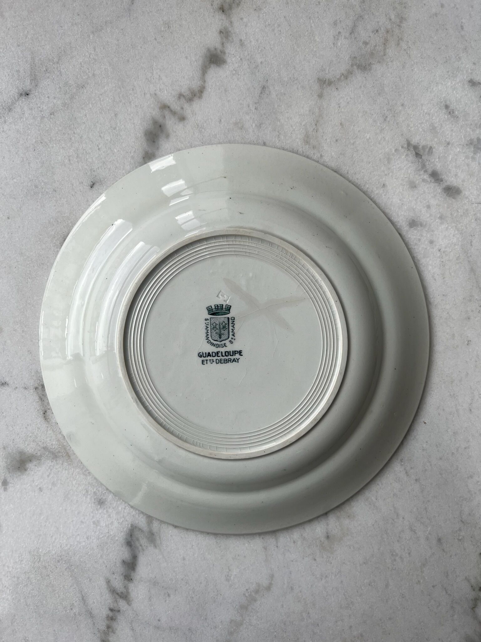 Lot de 5 assiettes Terre de fer