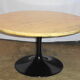 Round coffee table on tulip foot from the 70s